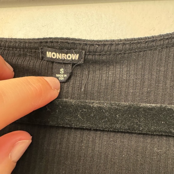 Monrow | Ribbed Mini Dress NEW - Picture 4 of 7